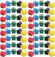 ifundom 50pcs Pieces Game Chess Game Figurines Wooden Memory Chess Matching Replacement Pawns Wood