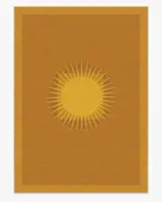 305' x 425' | Machine Washable Runner Rug | Kid & Pet Friendly | Indoor Rug | Matthew Williamson Helios Gold Rug | Ruggable