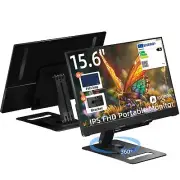 Ingnok 15.6'' FHD IPS Portable Monitor – Ultra Slim External Screen