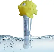 Pool Water Temp Gauge | Cartoon Temperature Meter - Pool Floating Easy Read Temp Gauge for Cold Plunge Hot Tub Ice Bath SPA Aquarium Pond