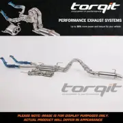 Torqit Stainless Exhaust For Nissan NP300 Navara 2.3L D23 DPF 05/2015 3" DPF Bac (for: Nissan)