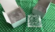 PartyLite-Lead Crystal-Votive Candle Holder-Quad Prism P0129Retired NIB-Set Of 3