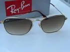 Ray-Ban RB3136 001/51 Caravan Gold Frame Gradiant Brown Lenses Sunglasses