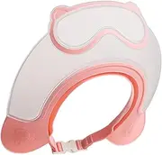 Shampoo Rinse Cap - Children's Shampoo Cap, Baby Shower Cap Shield | Ear Protection Water Blocking Shower Cap, Adjustable Waterproof Baby for Girls Boys Hair Washing