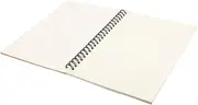 Beavorty A5 Leather Cover Spiral Notebook Memo Notebook Grid Notebook for Daily Writing Creative Ideas Sketches Drawings School Supplies for Students