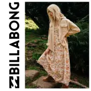 BNWT BILLABONG WOMENS SWEPT AWAY MIDI DRESS (SMALL/8) RRP $109.99