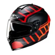 C70N Holt Black Red Full Face Helmet