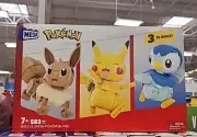 Pokemon Mega Construx Trio Pikachu Piplup Eevee