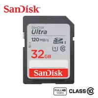 在飛比找蝦皮購物優惠-【相機卡】原廠正貨 SanDisk Ultra 32G 32