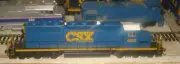 HO. BACHMANN. CSX EMD SD40-2. LOCOMOTIVE . DIESEL ENGINE NO #.8840. DARK FUTURE