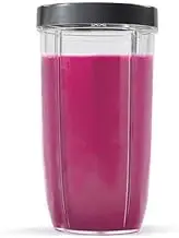NutriBullet 900ml Colossal Cup with Lip Ring, accessory, cup and lip ring, replacement cup suits NutriBullet 600, 900w and 1st gen 1000w/1200w variants (NBM-U0276CDB)