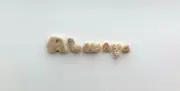 ALWAYS natural shell fragment letters beach seashells art craft word Valentine