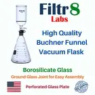 High Quality Buchner Funnel Vacuum Filtration Flask | Filtr8 Labs