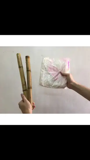 =大山籐家具=【台灣手工製造】雙竹頭傳統竹製嬰兒搖籃(附搖籃布)  嬰兒搖床  竹搖籃