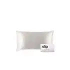 slip Pure Silk Pillowcase in White, Size King