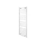 Purmo 500W 908 x 500mm White Tahiti Surf Electrical Towel Rail