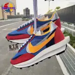 正版 NIKE LD WAFFLE X SACAI 藍紅 解構 雙勾 聯名 US:9 BV0073-400 休閒鞋