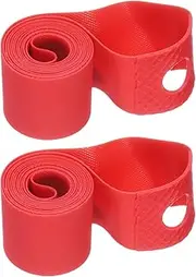 uxcell 2pcs Bicycle Rim Strip 14" x 20mm PVC Bike Tire Liner Bicycle Wheel Rim Tape Inner Tube Tape Anti-Scratched Guard Cushion Pad Protector for Road MTB Mountain Bike