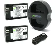 Wasabi Power LP-E6, LP-E6N Battery (2-Pack) and Dual Charger for Canon EOS 5D Mark II/III/IV, EOS 5DS, 5DS R, EOS 6D, 6D Mark II, EOS 7D Mark II and more