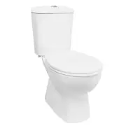 650*360*880mm Inspire Massa Ceramic Gloss White Rimless Back To Wall Toilet