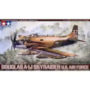 Tamiya 1/48 Skyraider US Air Force Plastic Model Kit, Assembly Required