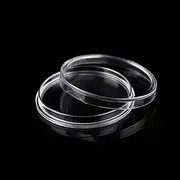 MUSHENJI 20 Pcs 38mm Silver Dollar Coin Holders for Silver Canadian Maple Leaf, Morgan, Peace, Eisenhower Acrylic Coin Capsule, Coin Storage Cases, Coin Collection Supplies