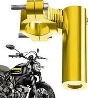 Handlebar Bracket for Motor - Adjustable Handlebar Extender Aluminum Mount Bracket,Rise up Spotlight Mount Holder Rearview Motorcycle Accessories for Motorcycle