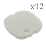 12PCS Aquarium Filter Pads for SUNSUN/PERFECT/GRECH/Super HW-302/505A Canister