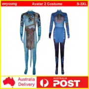 Avatar 2 The Way of Water Neytiri Jake Sully Cosplay Costume Halloween Jumpsuit