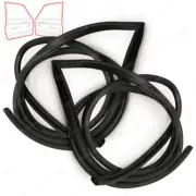 For Toyota RN10 RN15 Pick UP Truck 1968 72 Pair Door Rubber Seal Weatherstrip