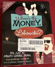Where's the Money Lebowski? The Big Lebowski Party Game NIB BRAND NEW SEALED2018