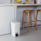 【Brabantia】PEDAL BIN STEPUP腳踏式環保垃圾桶16L(淺灰/仙綠)