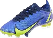 [Nike] Men's Mercurial Vapor 14 Elite Fg Trainers, Sapphire/Volt-Blue Void, 39 EU, Sapphire Volt Blue Void, 6.5 US