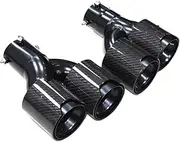 Carbon Fiber G28 Exhaust Tip Compatible For Bmw G20 Muffler Tip Compatible for 320i 325i 330i Exhaust Tip 2019-2020 Muffler Tip