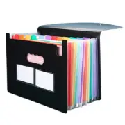 13 Pockets Expanding File Folder A4 Expandable File Organizer Standing6206