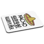 Nacho Average Rugby Player PC Computer Mouse Mat Pad Worlds Best Funny Awesome