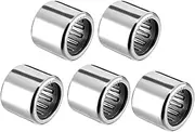uxcell HK1012 Drawn Cup Needle Roller Bearings, Open End, 10mm Bore Dia, 14mm OD, 12mm Width (Pack of 5)