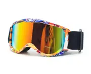 013 Outdoor Layer Anti Fog Childrens Skiing Glasses Wind and Sand Resistant Goggles
