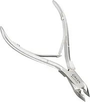 Premium Cuticle Trimmer Stainless Steel Nipper - Sharp Blades with Double Spring - Manicure Pedicure Tool for Home and Salon