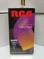 NEW RCA Blank VHS Premium T120 Hi Fi Stereo Video Tapes 6 Hours VCR