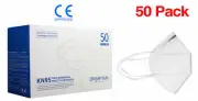 (50) KN95 Respirator Face Mask - Individually Wrapped, 5 Layer, PM2.5
