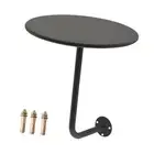 Pub Table, Round Table, Wall Mounted Versatile Modern Small Side Desk Coffee
