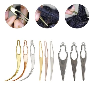 9 Pcs Metal Crochet Set Dreadlocks Natural Hair Retightening Tool