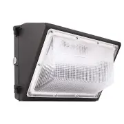 LED Wall Pack Light with Dusk to Dawn Sensor, 80W 10400lm Wall Pack LED Light...