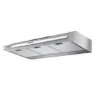 Devanti Fixed Range Hood Rangehood Stainless Steel Kitchen Canopy 90Cm 900Mm sil