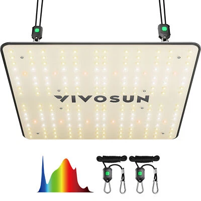 VIVOSUN VS1000 100W LED Grow Light Full Spectrum for Grow Tent Hydroponics Plant