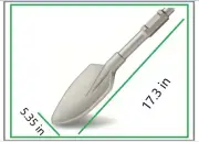 Jack Hammer Chisel Bit 1-1/8" Hex Shank Clay Spade Bit GLOBAL+ FAST SHIPPING