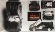 oop Fujimi 12057 1/24 Lamborghini Diablo VT 4WD Blackstar 1991 Boxing
