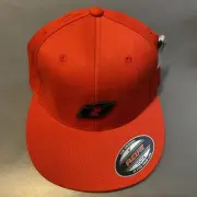 ONE INDUSTRIES YOUTH ICON CAP FLEXFIT Youth Hat Flat Brim FLEXFIT RED OSFA NEW