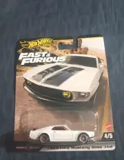 2024 Hot Wheels Premium Fast & Furious 4/5 FURIOUS 6 1969 FORD MUSTANG BOSS 302
